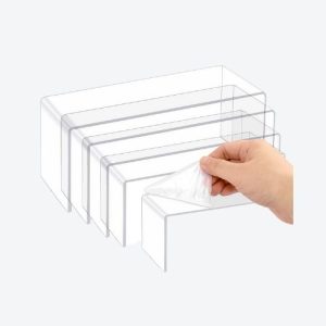 Alloy Steel 5 Shelves Shop Display Rack
